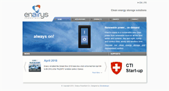 Desktop Screenshot of enairys.com