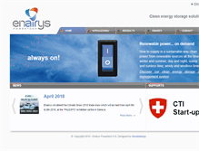 Tablet Screenshot of enairys.com